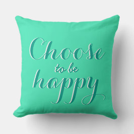 Almofada O seu discurso engraçado: Escolha para ser feliz