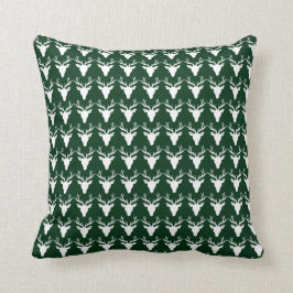 Almofada O solteiro tomou partido travesseiro verde/branco