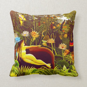 Almofada O sonho, por Henri Rousseau