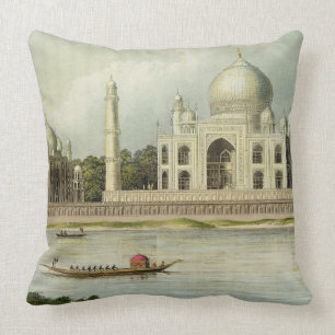 Almofada O Taj Mahal, túmulo do imperador Shah Jehan e