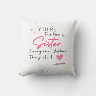 Almofada O tipo de Travesseiro decorativo Irmã - Gif Person