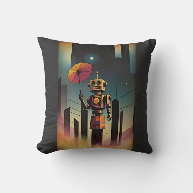 Almofada O Torista - Ken Gage Surreal Art (Frente)