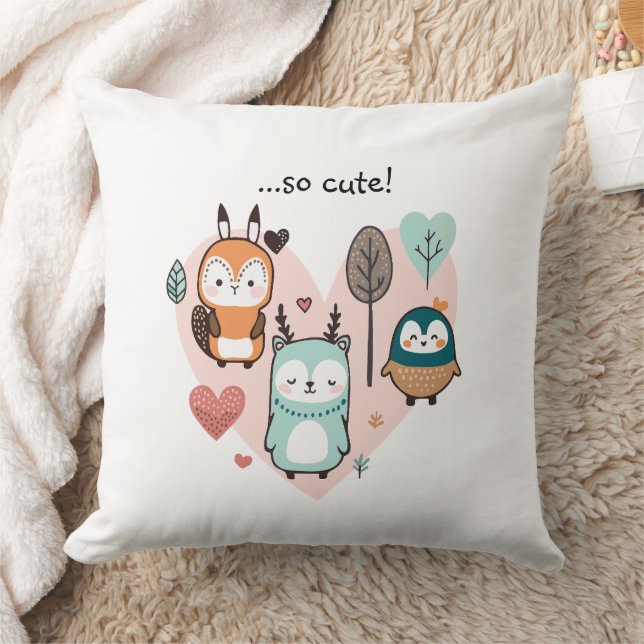 Almofada O travesseiro decorativo apresenta uma ilustração  (Cobertor)