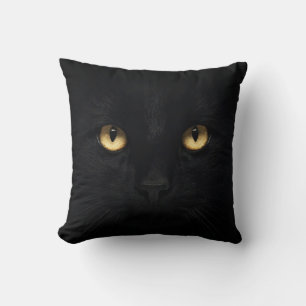 Almofada O Travesseiro decorativo de Gato Negro