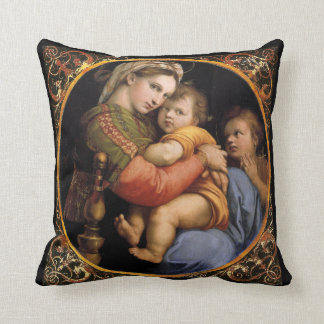 Almofada O Travesseiro decorativo Madonna de Raphael