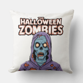 Almofada O Travesseiro decorativo Zombie do Halloween: Modo