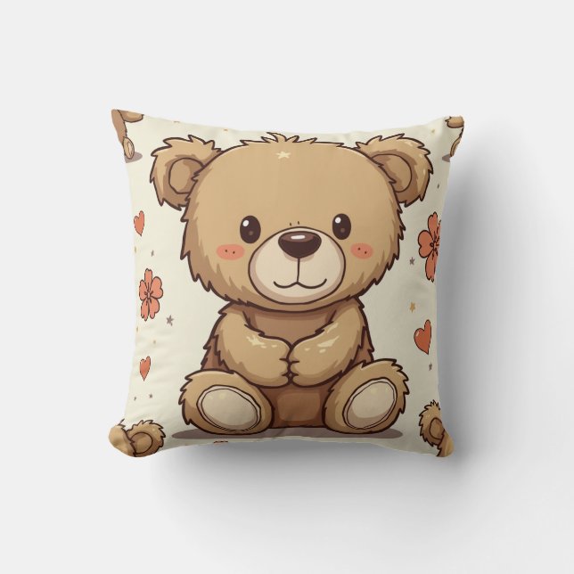 Almofada O travesseiro mais fofo do urso (Frente)