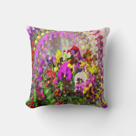 Almofada O turbilhão de Pansies...