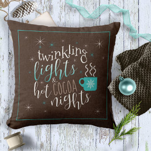 Almofada O Twinkling ilumina as noites quentes ID593 do