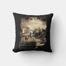 Almofada O Último Sinal - Streetwear Techno-Dystopian