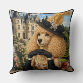 Almofada O Verão Está No Ar, Poodle