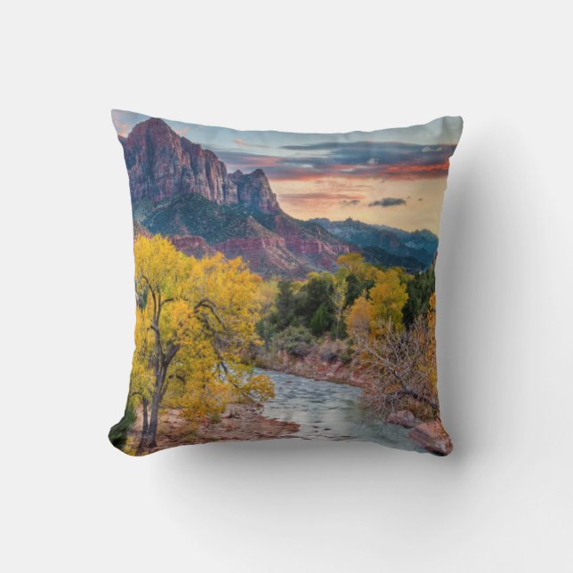 Almofada O vigia no outono (Frente)