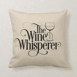 Almofada O Whisperer do vinho