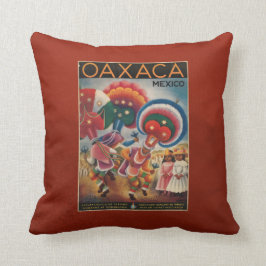 Almofada Oaxaca, México, Poster Travesseiro decorativo de T