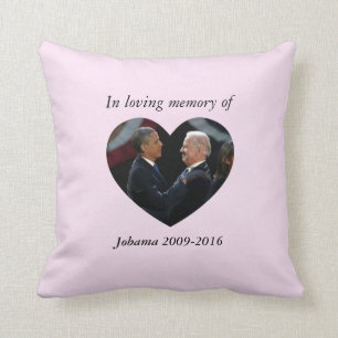 ALMOFADA OBAMA E TRAVESSEIRO DE JOE BIDEN