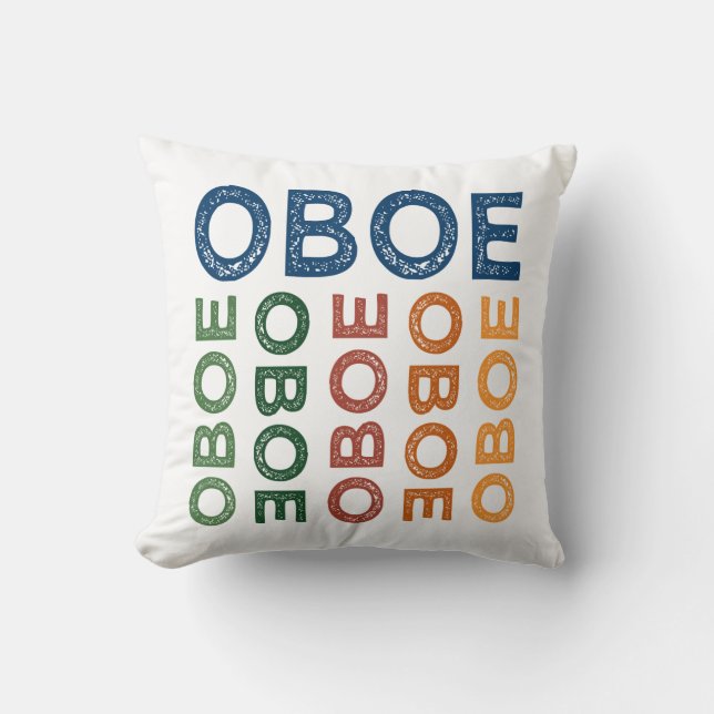 Almofada Oboe Colorful (Frente)