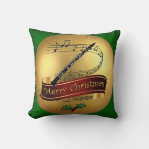 Almofada Oboe ~ Feliz Natal & Rolagem Musical ~