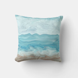 Almofada Ocean Sea View 267 azul-turquesa