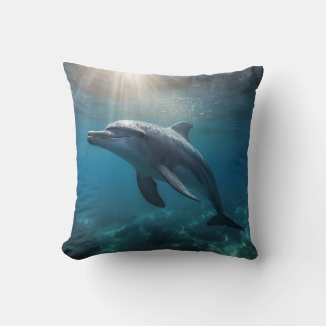 Almofada Oceanic Grace Dolphin (Frente)