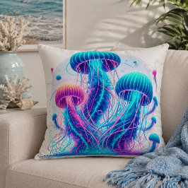 Almofada Oceano Brilhante: Travesseiros decorativos inspira