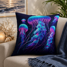 Almofada Oceano Brilhante: Travesseiros decorativos inspira