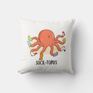 Almofada Octopus Engraçado Sock-topus Com Meias Pun