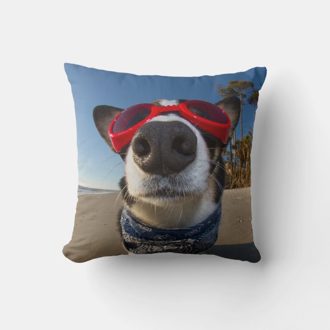 Almofada Óculos de proteção do amor (Frente)