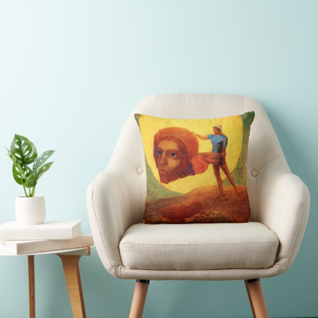Almofada Odilon Redon, Figura, 1876  (Cadeira)