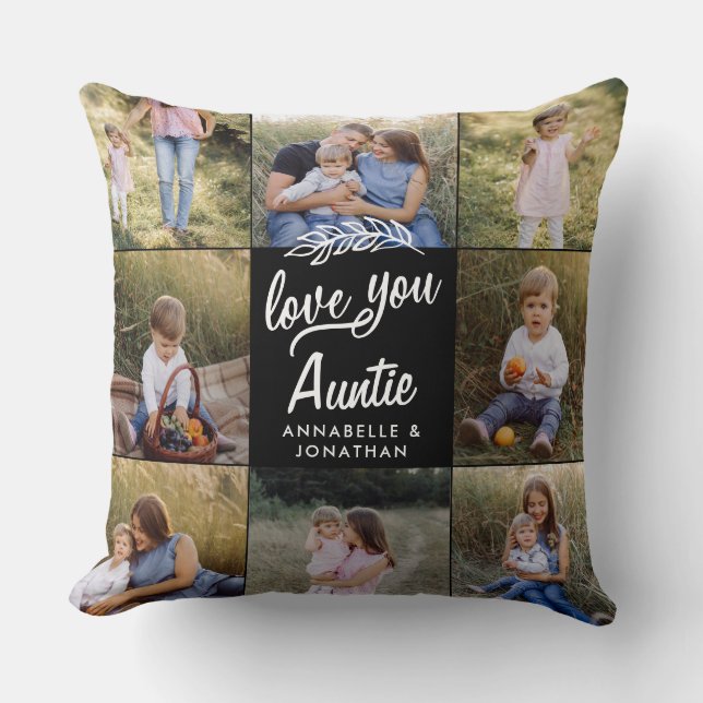 Almofada oferta da família 8 foto netto simples  (Frente)
