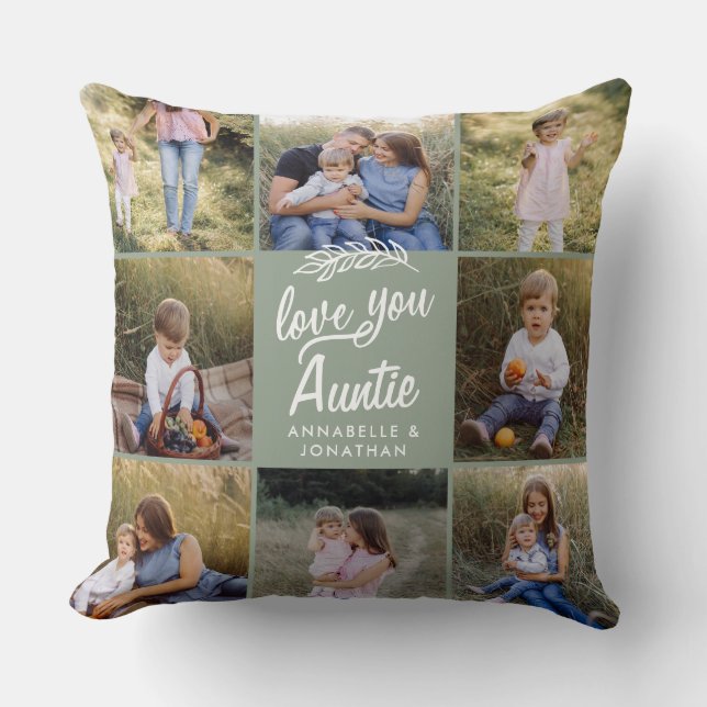 Almofada oferta da família 8 foto netto simples  (Frente)