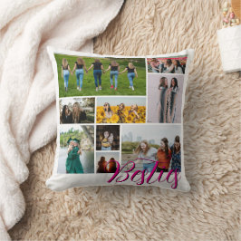 Almofada Oferta de Colagem de Fotos do Melhor Amigo Persona