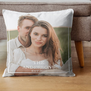 Almofada Oferta de Foto de Colagem de Casais Modernos e Fam