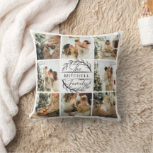 Oferta de Monograma da Colagem de Fotos da Família