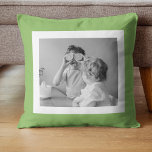 Almofada Oferta Simples E Simples De Foto Da Família Modern<br><div class="desc">Oferta Simples E Simples De Foto Da Família Moderna</div>