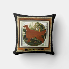 Almofada Ofertas esportivas do setter irlandês