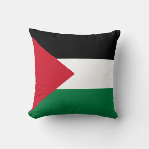 Almofada oficialmente pavilhão do Estado da Palestina