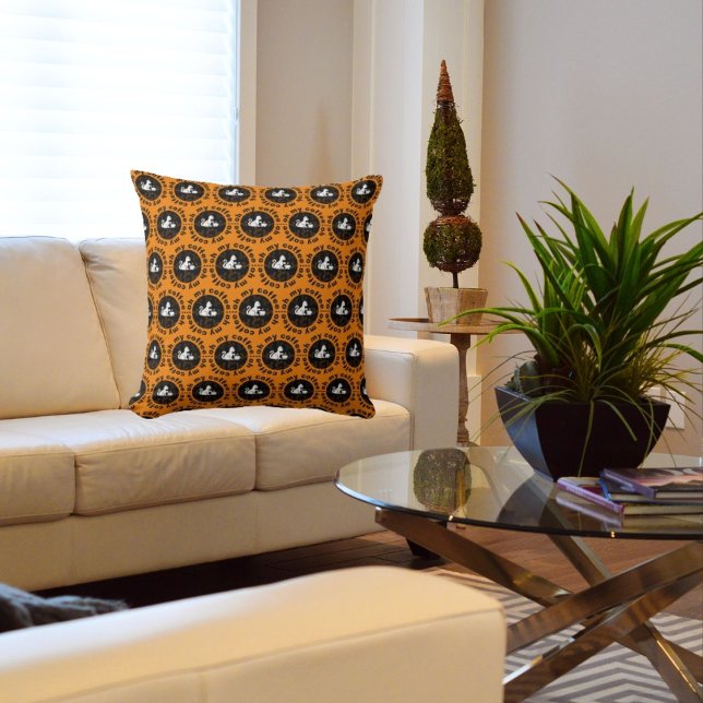 Almofada Oh, Meu Feliz Gato Dourado (Criador carregado)