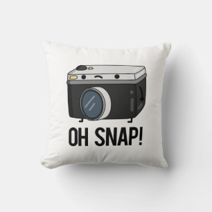 Almofada Oh, Snap Funny Camera Pun