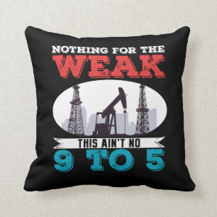 Almofada Oilfield Worker Rig Drighneck Nada para