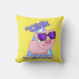 Almofada Oink, mas faça isso de moda