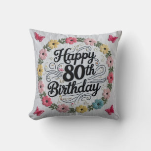 Almofada Oitenta e elegante Travesseiro decorativo: Celebra