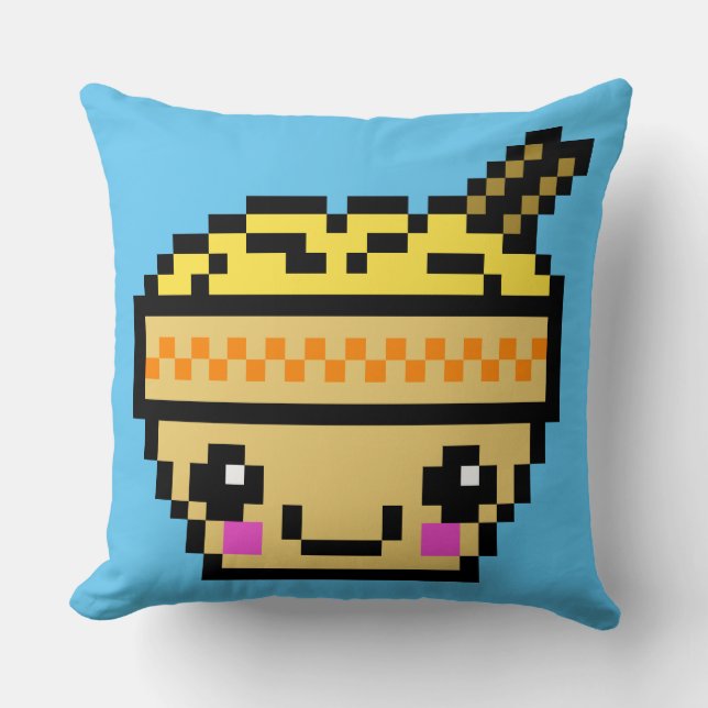 Almofada Oito Ramen do bocado (Frente)