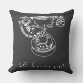 Almofada Olá, como vai?