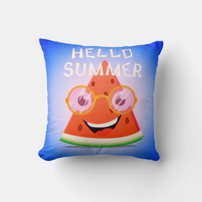Almofada Olá Summer Watermelon (Frente)
