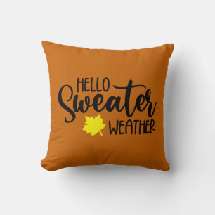 Almofada Olá, Sweater Weather
