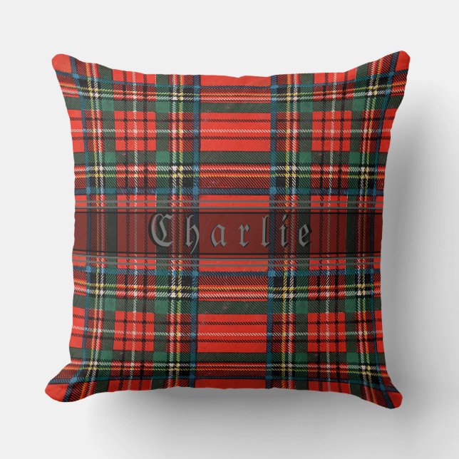 Almofada Old Scottish Tartan (Frente)