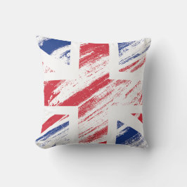 Almofada Old Vintage Grunge Reino Unido Flag Union Jack