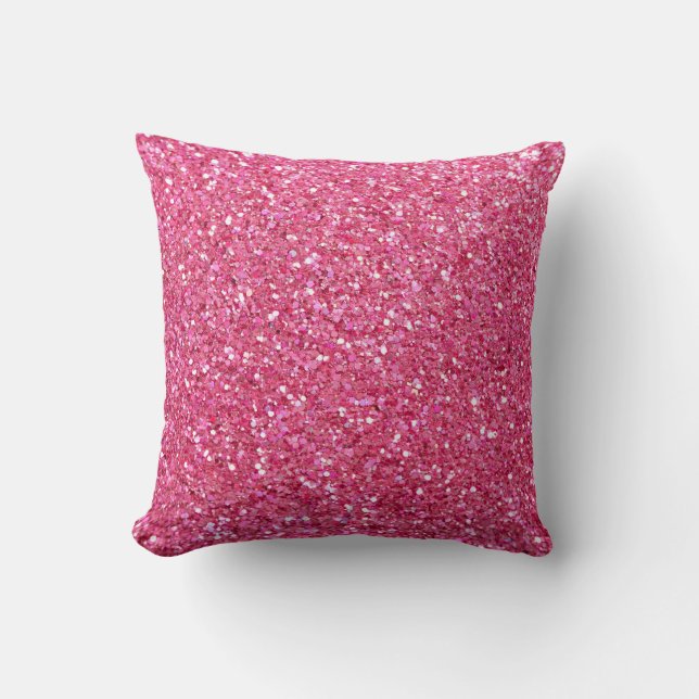 Almofada Olhar Brilho Rosa (Frente)