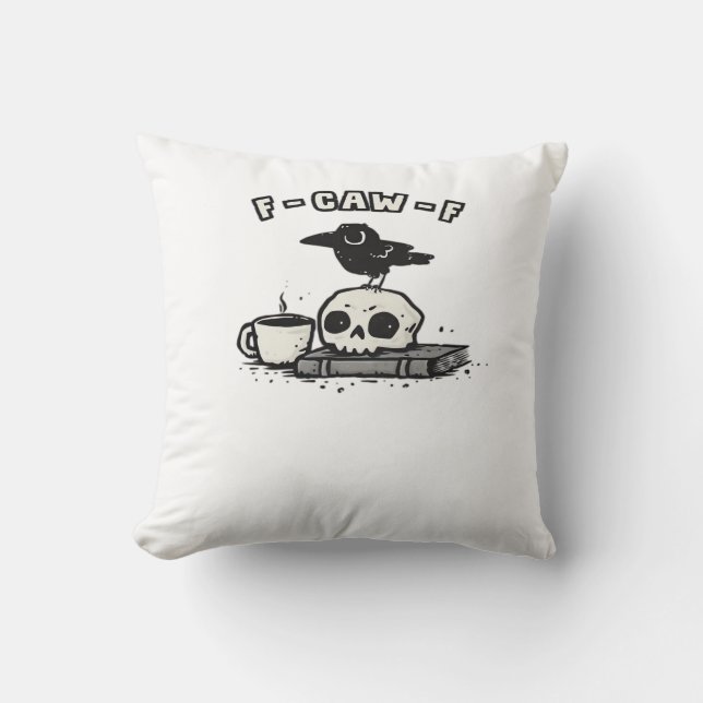 Almofada Olhar único e fixe F Caw F (Frente)