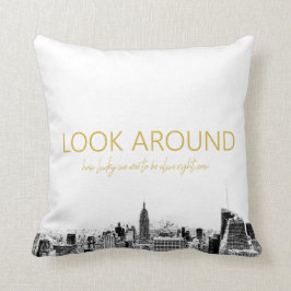 Almofada Olhe ao redor - Hamilton